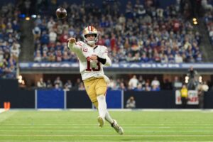 Brock Purdy của 49ers Vượt mặt Rivers và Colts, gây tiếng vang tại NFL