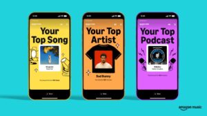 Amazon Music ra mắt ‘2025 Delivered’ để cạnh tranh với Spotify Wrapped