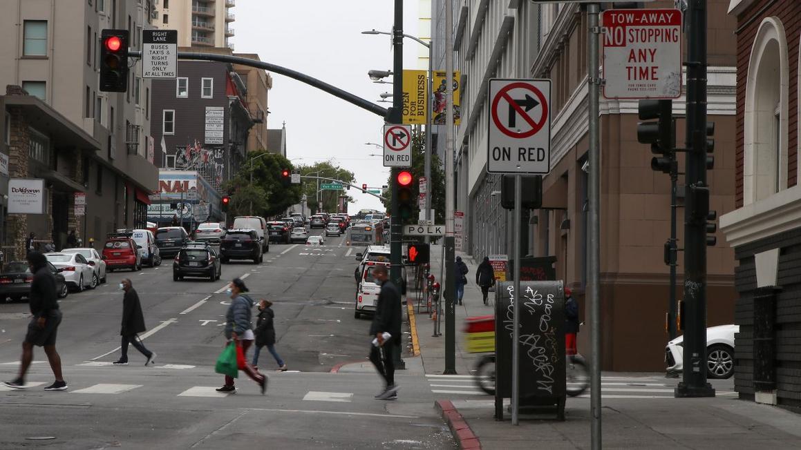 Kế hoạch an toàn mới của Thị trưởng San Francisco nhằm bảo vệ người đi bộ và người đi xe đạp 1 BCN 20210713 TLTRAFFIC 01