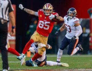 49ers đối đầu với Chicago Bears: Kittle có ra sân?