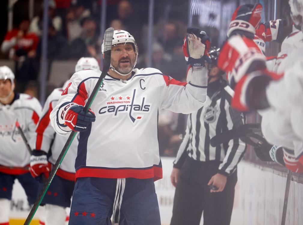 Ovechkin Lập Cú Đúp, Cá Mập San Jose Thua Đậm trước Capitals 1 BNG L SHARKS 1204 12