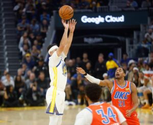 Warriors Dốc Toàn Lực Trước Thunder Nhưng Vẫn Thua Sát Nút