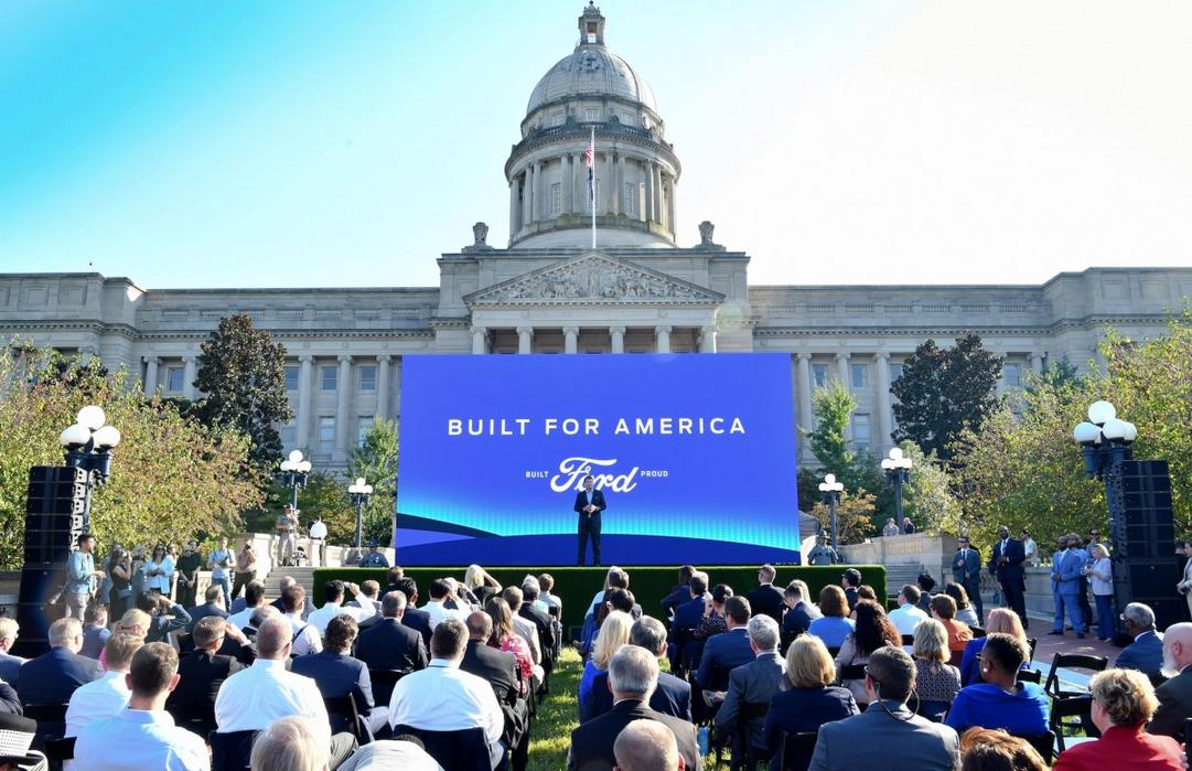 Ford và SK On Chấm Dứt Liên Doanh Pin Xe Điện tại Mỹ 1 BlueOvalSK Battery Park celebration 01