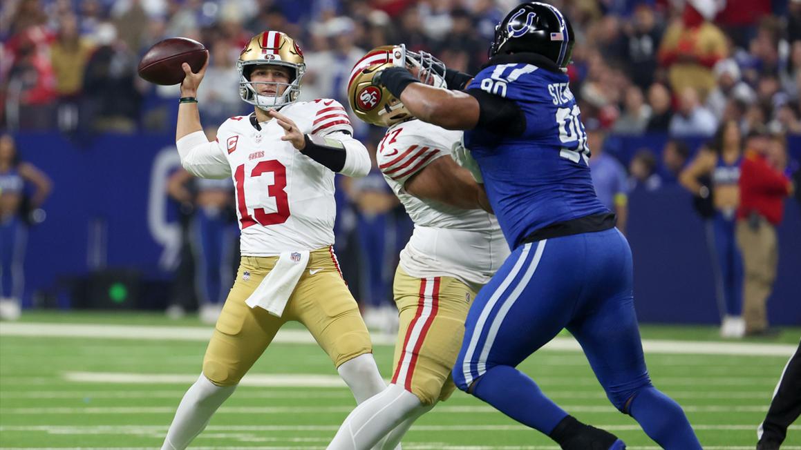 BrockPurdy 49ers Colts USATSI