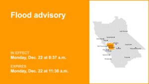 Cảnh báo lũ lụt tại Hạt Alameda và Contra Costa do mưa lớn