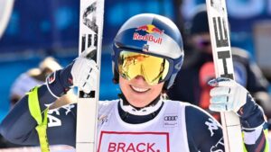 Lindsey Vonn thắng cuộc đua trượt tuyết, mở đầu mùa Olympic ở tuổi 41 21 Lindsey Vonn thắng cuộc đua trượt tuyết, mở đầu mùa Olympic ở tuổi 41