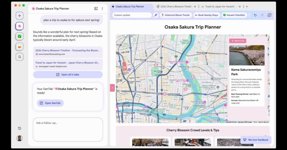 Google Giới Thiệu Trình Duyệt 'Disco' Thử Nghiệm với 'GenTabs' Dùng Gemini 3 1 Google Disco GenTab cover