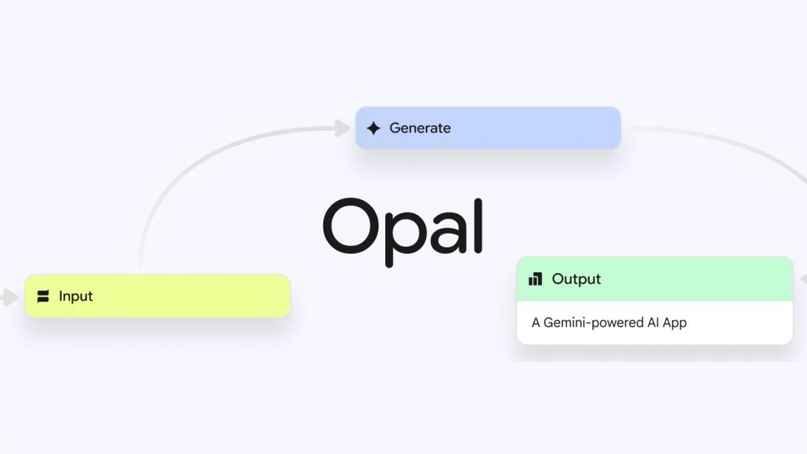 Công cụ viết mã Opal của Google có mặt trên Gemini 1 Google Opal