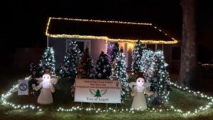 Người phụ nữ ở Angleton tưởng niệm các nạn nhân lái xe khi say rượu bằng ‘Cây Thông Thiên Thần’