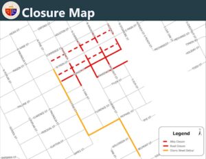 Bản đồ: Khu phố Tomball bị ảnh hưởng bởi cúp điện 6 Bản đồ: Khu phố Tomball bị ảnh hưởng bởi cúp điện