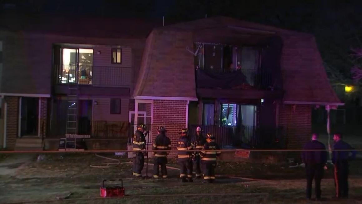 Cháy lớn tại khu chung cư ở Pine Hill, New Jersey 1 Pine Hill apartment fire