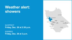 Bão táp kéo đến Vịnh Bắc California vào chiều thứ Sáu, gió giật lên 40 dặm/giờ