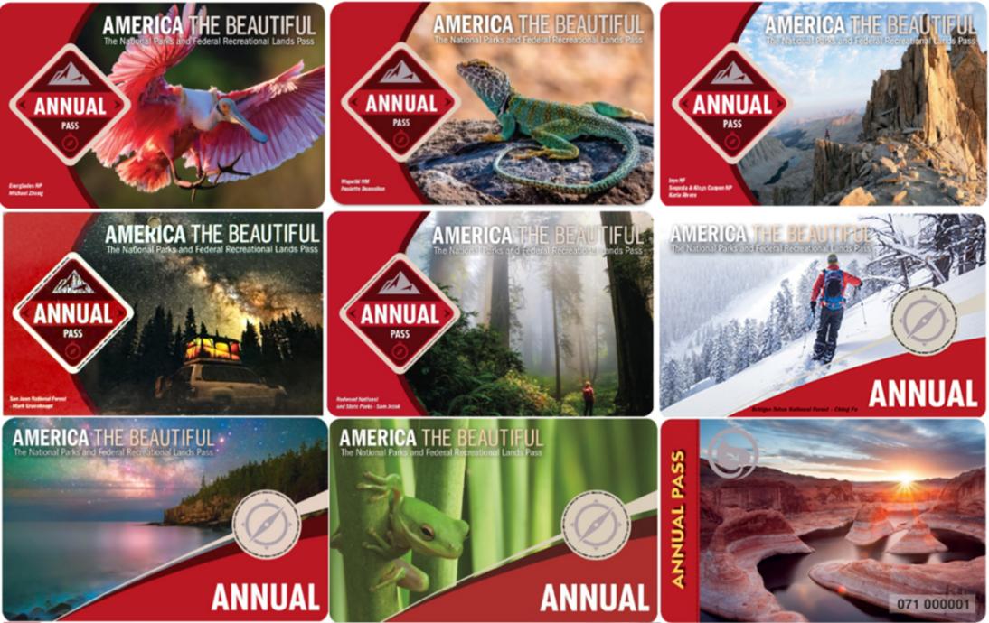 Vụ Kiện Yêu Cầu Gỡ Bỏ Hình Ảnh Tổng Thống Trump khỏi Thẻ Công Viên 1 RSAmerica the Beautiful Annual Passes FP