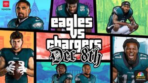 Cập nhật trực tiếp: Eagles đối đầu Chargers trong ‘Monday Night Football’