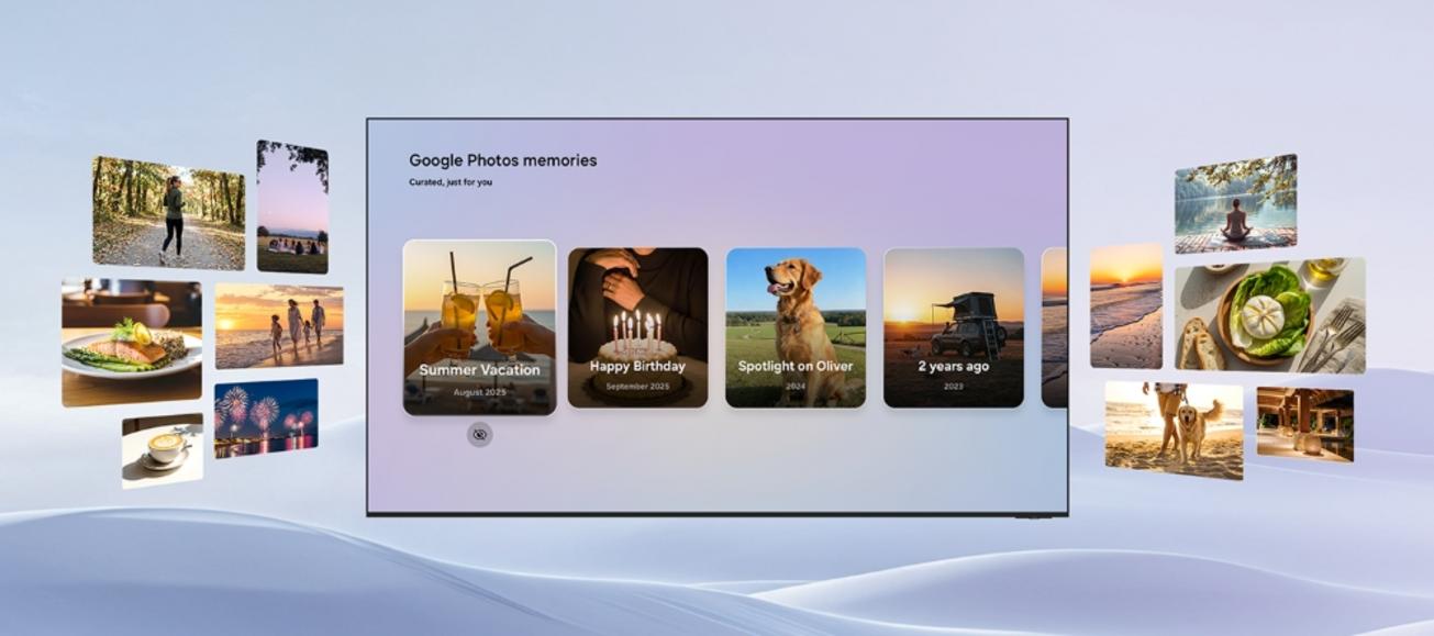 Samsung TVs and Displays Samsung TVs Google Photos main1F
