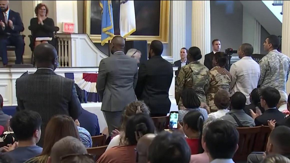 Several immigrants kept from Faneuil Hall citizenship ceremony