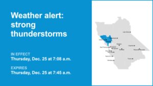 Mưa Giông kèm theo mưa đá tại Vùng Vịnh vào Thứ Năm 7 Mưa Giông kèm theo mưa đá tại Vùng Vịnh vào Thứ Năm