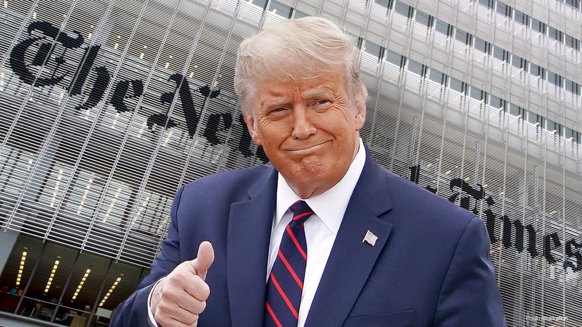 Căng thẳng giữa Tổng Thống Donald Trump và The New York Times leo thang với những lời lẽ gay gắt và kiện tụng mới 1 Trump New York Times