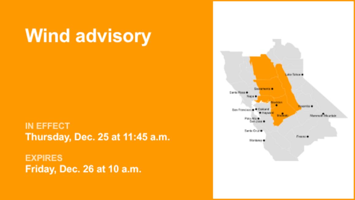 Wind advisory issued for Delta until Friday morning 8212 gusts may reach 45 mph