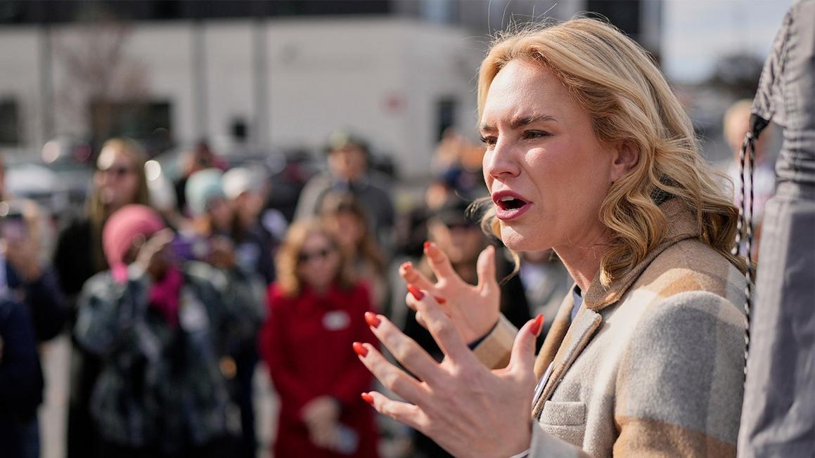 Aftyn Behn né tránh câu hỏi về tài trợ cảnh sát, bất đồng chính sách với Kamala Harris 1 aftyn behn cnn 1