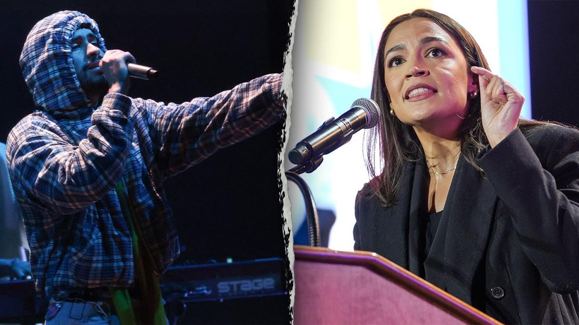 AOC Chi Tiêu Mạnh Tay vào Khách Sạn Sang Trọng và Ăn Uống Đắt Tiền 1 aoc bad bunny ocasio cortez