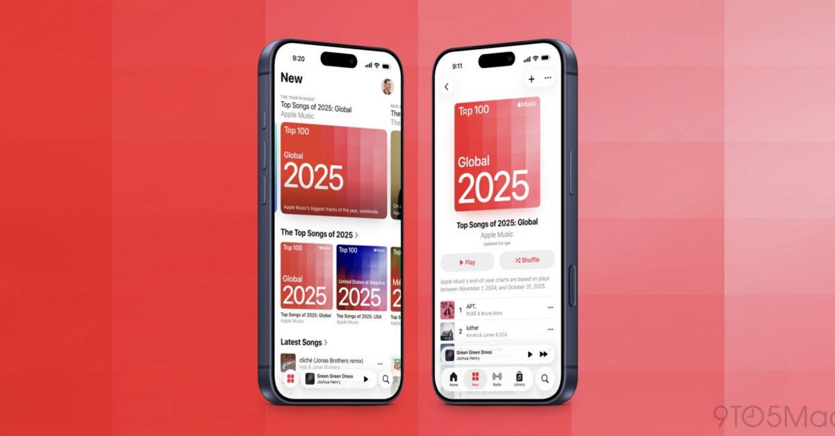 apple music top 100 2025