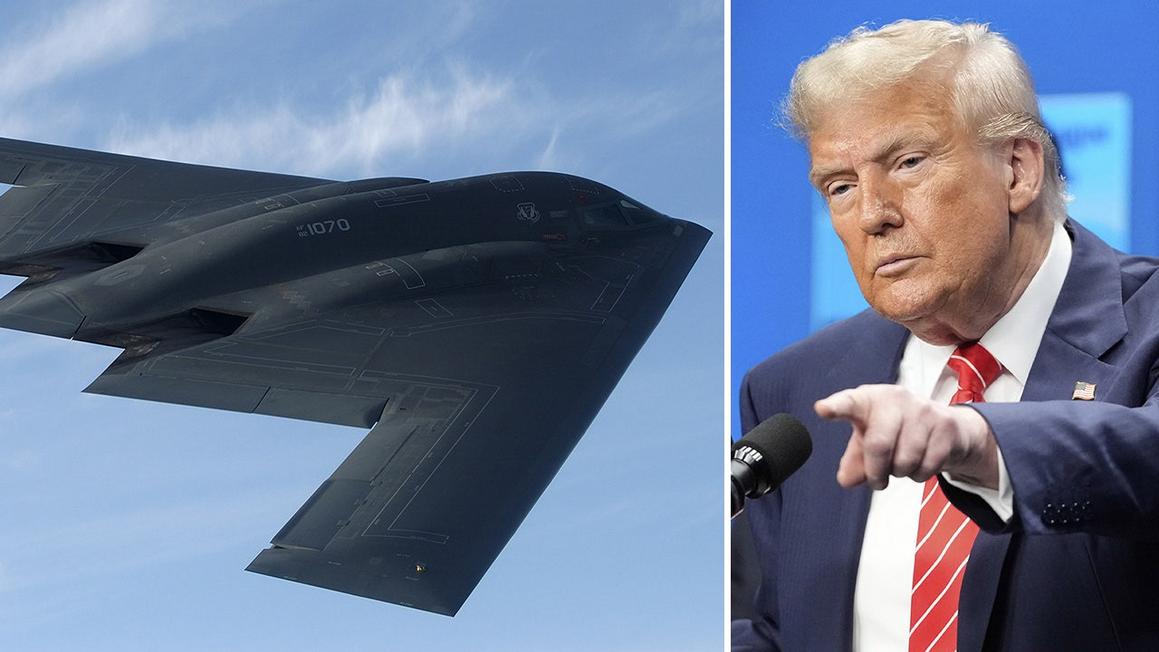b 2 bomber and trump