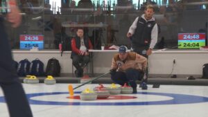 Đội tuyển Curling Mỹ Tập luyện tại Trung tâm Huấn luyện của Vikings