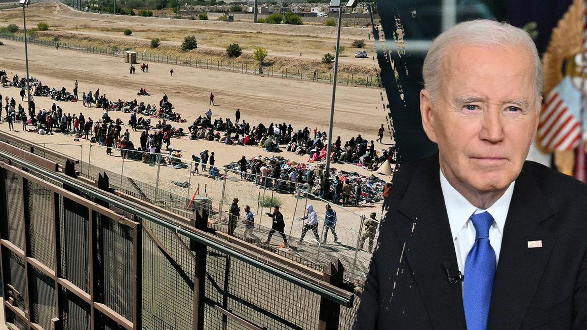 biden border crossings nyt