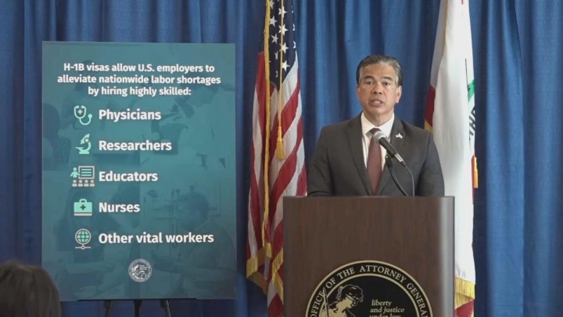 California kiện hành chính Tổng Thống Donald Trump về phí thị thực H1-B 1 bonta 1212