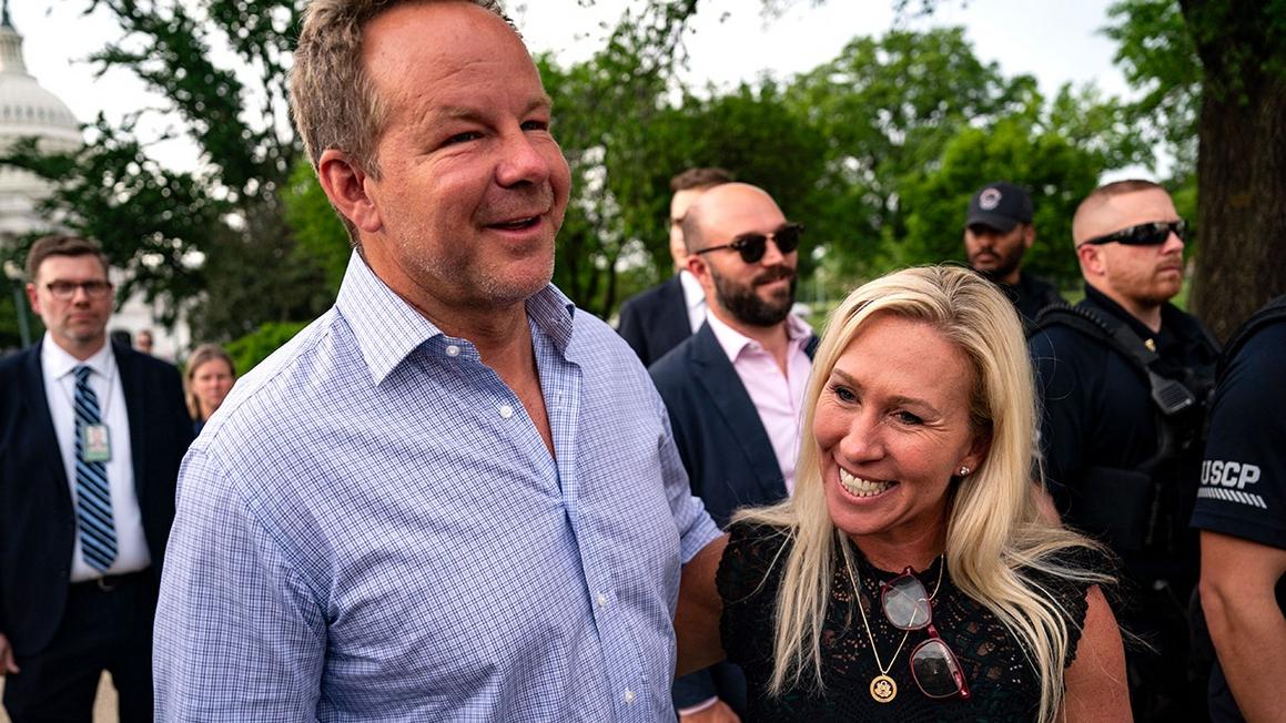 Dân biểu Marjorie Taylor Greene đính hôn với bình luận viên Brian Glenn 1 brian glenn marjorie taylor greene 2024