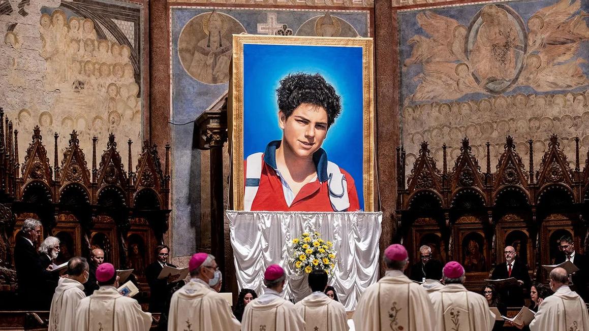 carlo acutis canonization first millennial saint