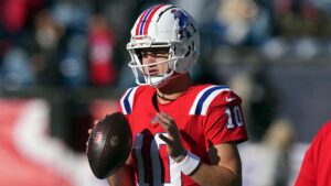 Ngôi sao Patriots Drake Maye và những video làm bánh 'gây bão' của vợ 9 Ngôi sao Patriots Drake Maye và những video làm bánh ‘gây bão’ của vợ