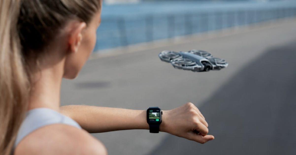 DJI Neo 2: Dòng Drone Thân Thiện Với Apple Nhất Từ Trước Đến Nay 1 dji neo 2 apple watch remote control
