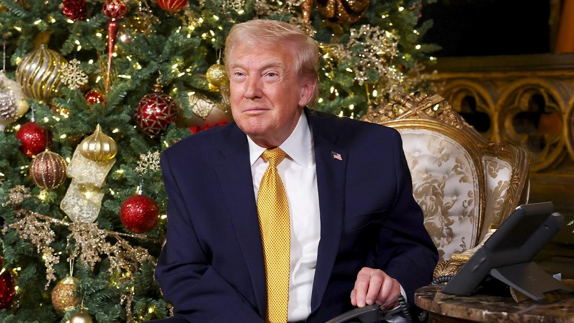 donald trump christmas eve 2025 1