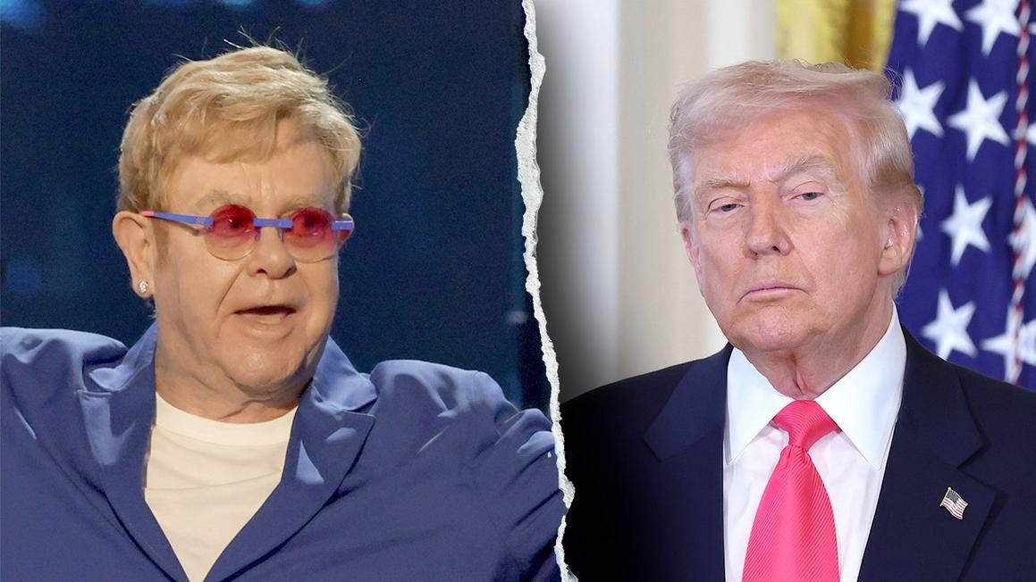 elton john donald trump