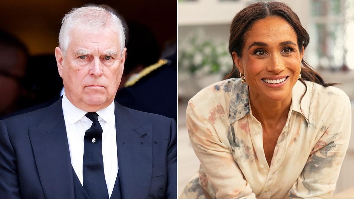 ex prince andrew meghan markle 2025