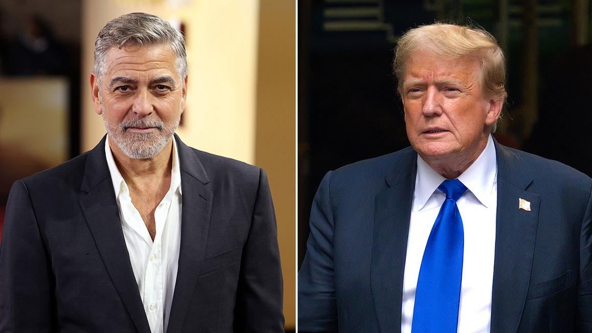 george clooney donald trump