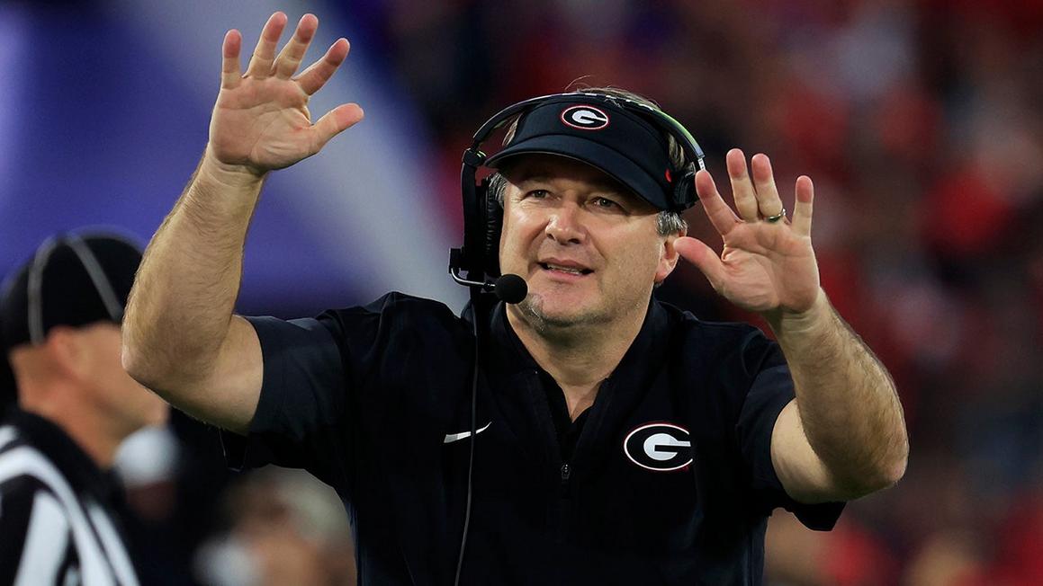 georgia bulldogs coach kirby smart