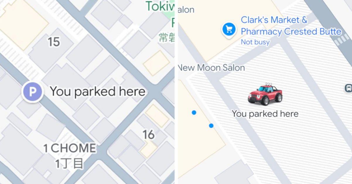 Google Maps Tự Động Lưu Vị Trí Đỗ Xe và Thêm Biểu Tượng Tùy Chỉnh trên iOS 1 google maps parking icon updates 1