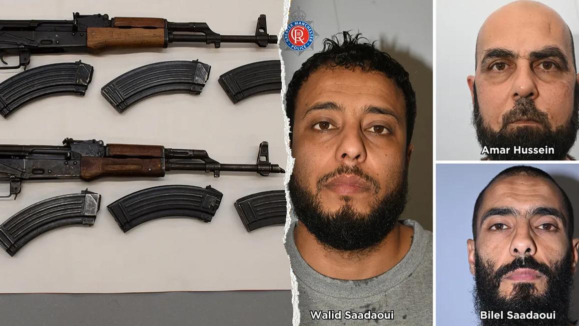 gun custody photo split