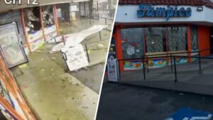 Cơn lốc xoáy bất ngờ tấn công Boyle Heights vào ngày Giáng Sinh