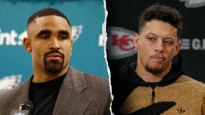 Mahomes và Hurts: Hai Quán Quân Super Bowl Gặp Khó Tại Mùa Giải 2025 14 Mahomes và Hurts: Hai Quán Quân Super Bowl Gặp Khó Tại Mùa Giải 2025