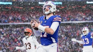Josh Allen Giúp Bills Lội Ngược Dòng Trước Bengals Trong Trận Tuyết