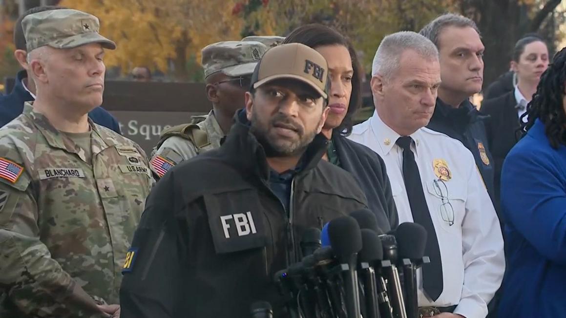 FBI Tăng Cường Chống Tấn Công Bằng Drone 1 kash patel speaks at dc shooting press conference