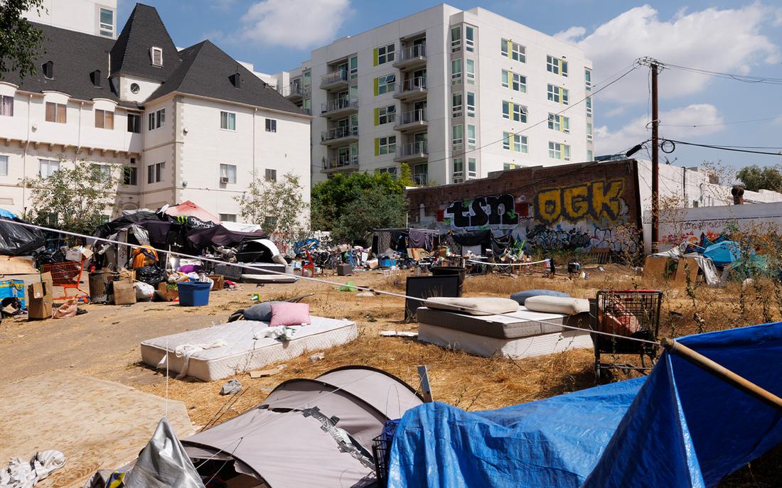 koreatown homeless camps