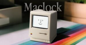 MacLock: Đồng Hồ Bàn Đẹp Cho Người Yêu Máy Macintosh 1984