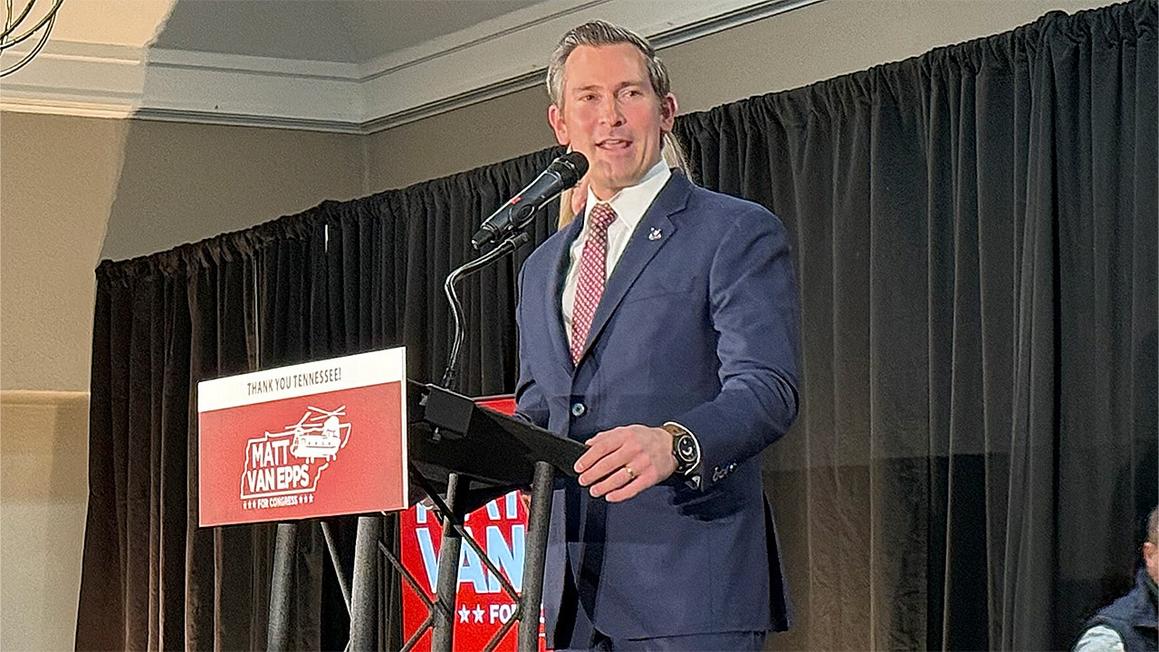 matt van epps victory speech nashville tennessee dec. 2 2025