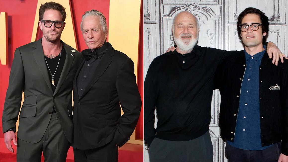 michael douglas son cameron rob reiner son nick