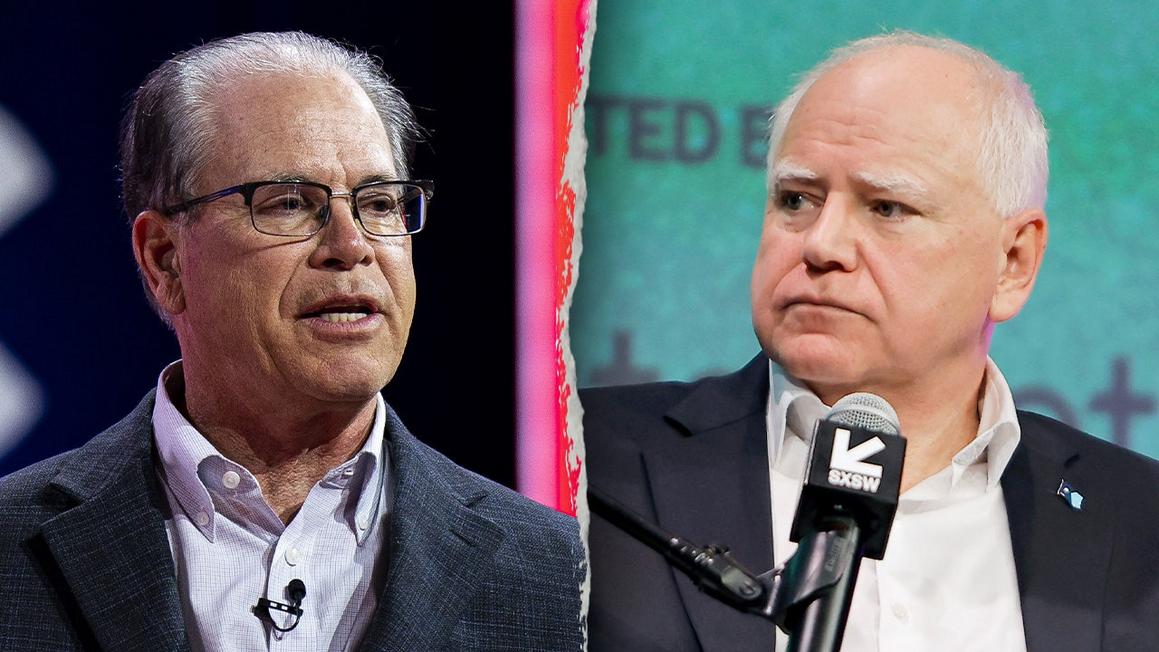 mike braun tim walz split